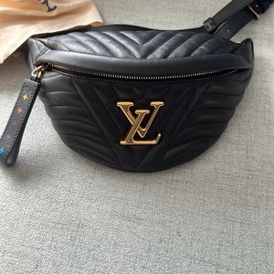 Louis Vuitton Black Wave Belt Bag